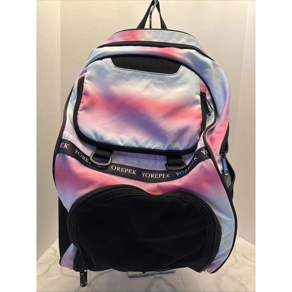 Yorepek Travel Backpack 50L Capacity Multiple Compartments Fits 17” Laptop